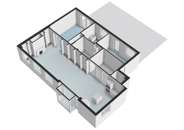 Floorplan - Gedempte Sloot 30, 1431 CR Aalsmeer